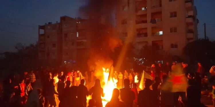 27 Kasım Ulusal Direniş Bayramı Qamişlo’nun Cudi Mahallesi’nde Gençlerin Öncülüğünde Kutlandı