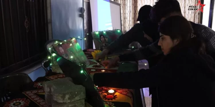 Yekîtiya Jinên Ciwan Qamişlo’da Şehitleri Andı