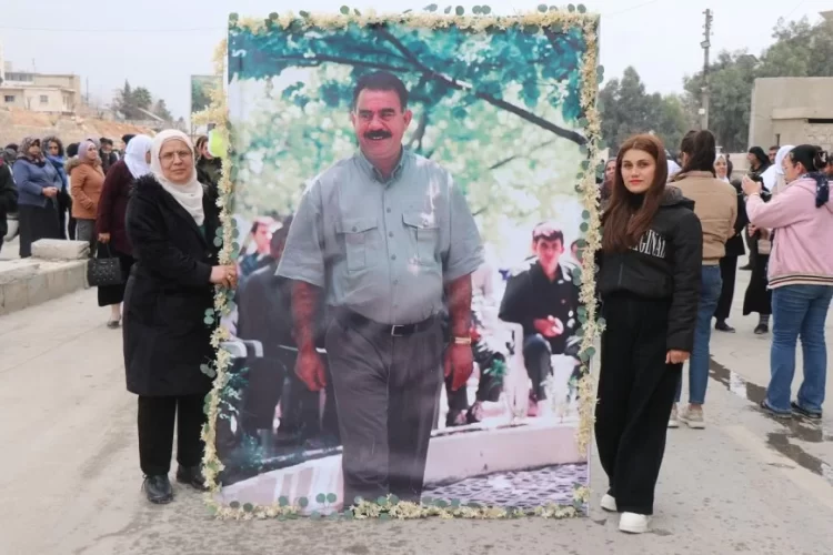 Halep’te Önder Apo’nun Özgürlüğü İçin Yürüyüş Düzenlendi