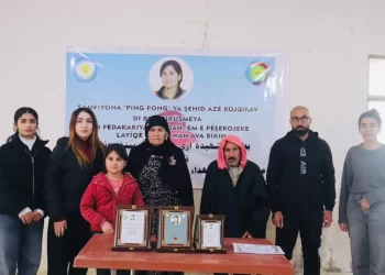 Kobani’de Şehit Azê Rojgirav Turnuvası Düzenlendi