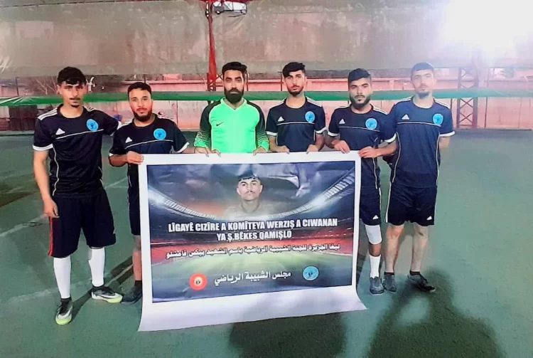 Şehit Bêkes Qamışlo Futbol Ligi Devam Ediyor