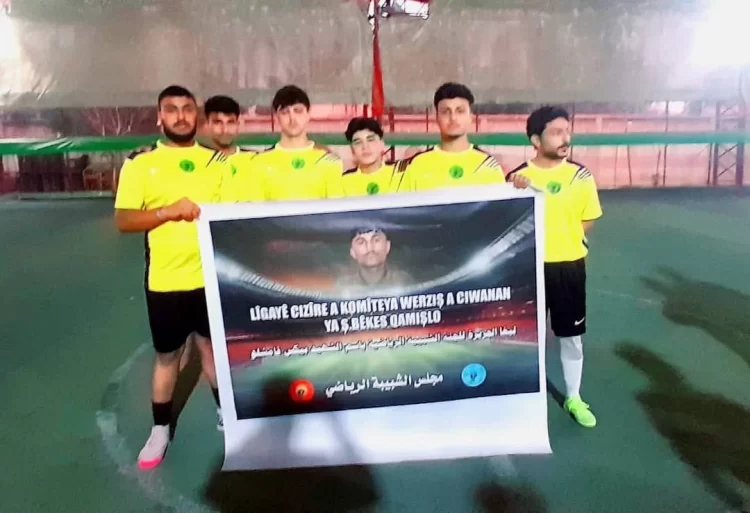 Şehit Bêkes Qamışlo Futbol Ligi Devam Ediyor