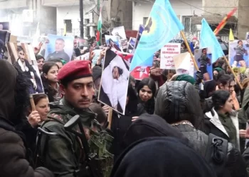 Qamişlo’da Şehit Ziyad İçin Kitlesel Yürüyüş