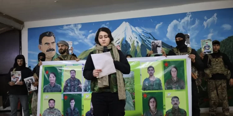 Tevgera Ciwanên Şoreşger Hesekê’de Şehit Karker Qamişlo ve Şehit Brûsk Amed’i Andı