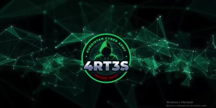 Kürt Hacker Grubu 4RT3S’den Siber Eylem