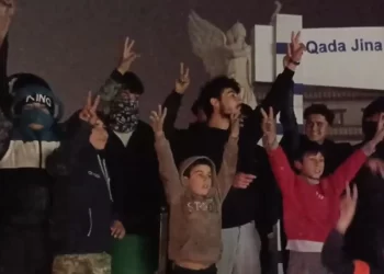 Yağmura rağmen Kobanê’li Gençler Alanlara Çıktı