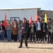 Kobanê’de Gençler Halep ve Rojhilat Direnişi İçin Açıklama Yaptı