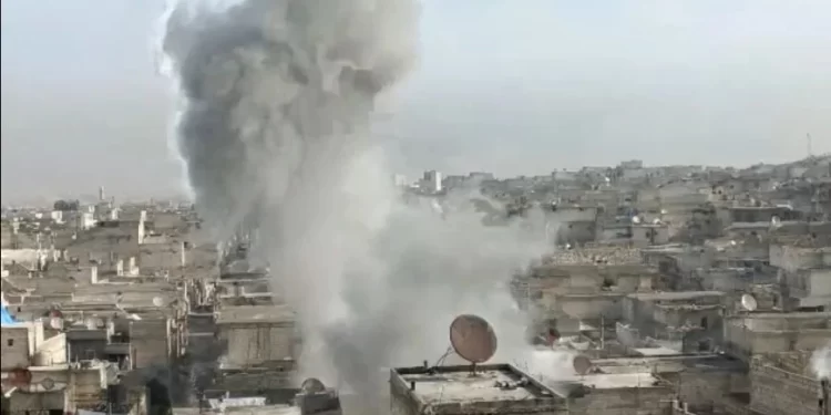 Şêxmeqsûd Yoğun Bombardıman Altında