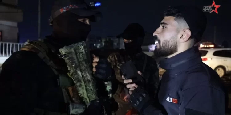 Til Hecer Mahallesinde Nöbet Tutan Gençler: “Rojava Bizimdir, Onu Sonuna Kadar Savunacağız.”