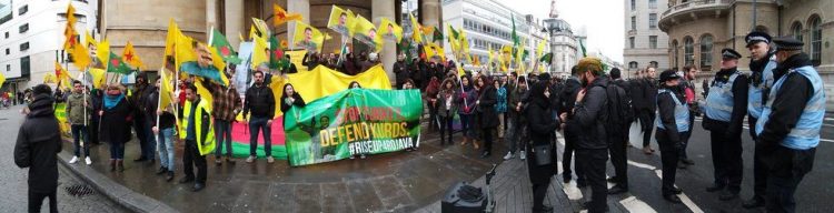 ÖZEL – #RiseUp4Rojava bilançosu: 20 ülke ve 55 kente eylem ve etkinlik