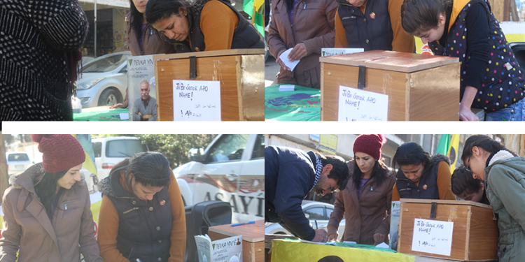 Genç Kadınlardan Halklar Önderi için mektup kampanyası
