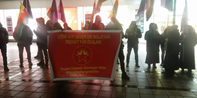 Tevgera Ciwanên Şoreşger Avrupa’da eylemlere öncülük ediyor!