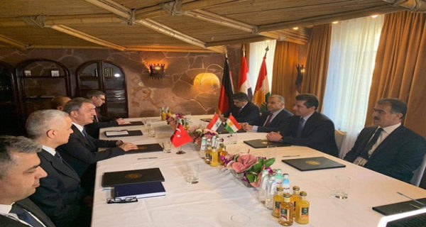 Mesrur Barzani ile Hulusi Akar’ın Rojava işgal toplantısı