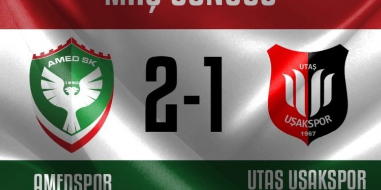 Amedspor evinde yine galip