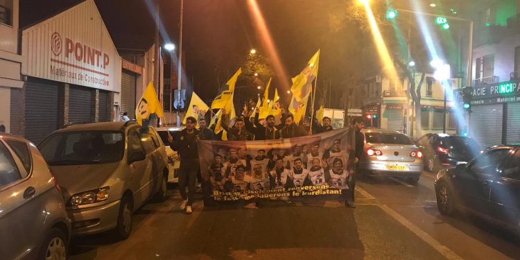 Tevgera Ciwanên Şoreşger’den tecride karşı eylem