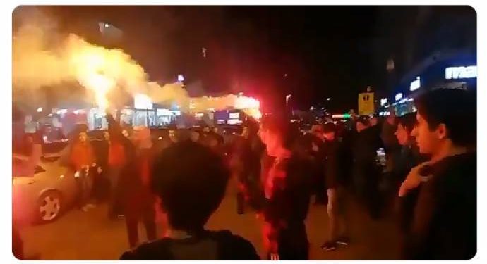 Amedspor taraftarı faşist PFDK’yi protesto etti