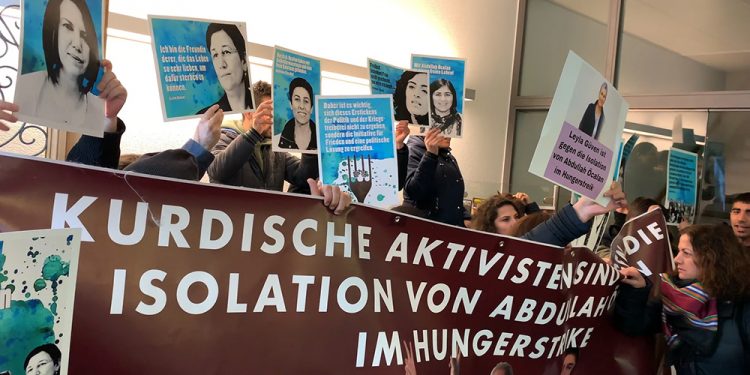 Kürt gençleri ve kadınlar öncülüğünde Af Örgütü’nde sivil itaatsizlik!