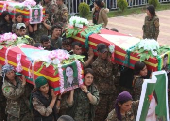 Cizre Fırtınası Hamlesi’nin 3 şehidi son yolculuğuna uğurlandı