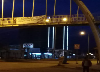 DGH’den “Kürdistan’da TC.’nin gölgesi dahi kalmayacak!” yazılı pankart eylemi