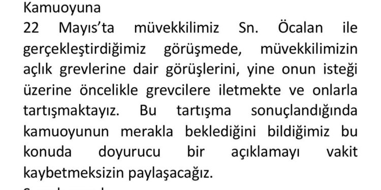 SON DAKİKA – Asrın Hukuk Bürosu’dan açıklama