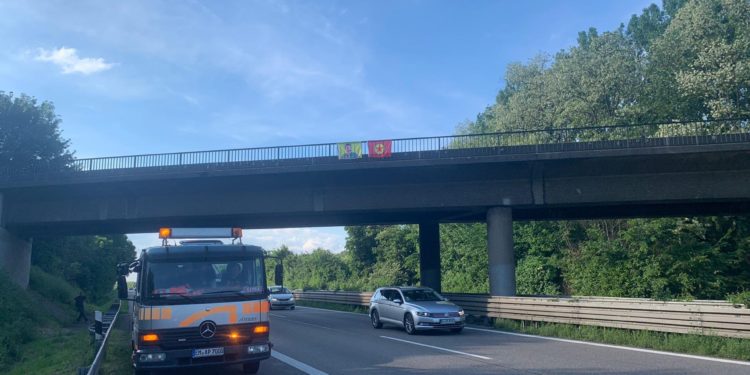 Ciwanên Şoreşger PKK bayraklarını astı