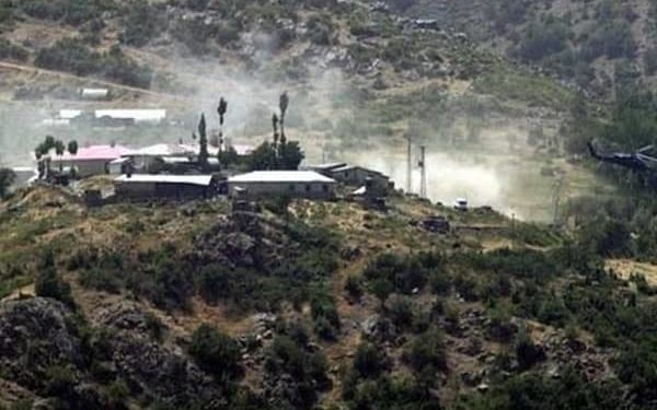 Dersimde Çatışma: Yaralı işgalci askerler helikopterlerle taşınıyor