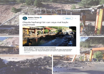 Rudaw, işgalci Türk devletinin saldırılarını olay olarak servis ediyor