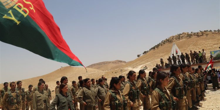 YBŞ savaşçılarının DAİŞ’e karşı başlattığı operasyon sürüyor