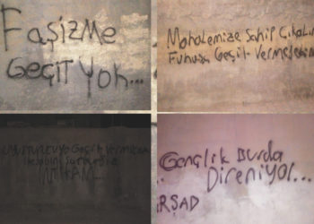 Silopiya’da gençlerden uyuşturucuya karşı duvar yazılama eylemi