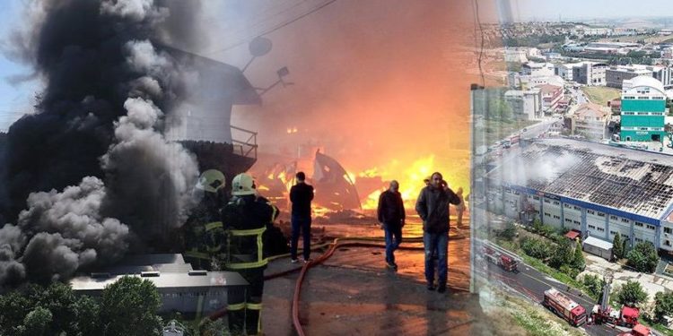 Fabrikalar yanıyor, nedeni bilinmiyor: Üç kentte fabrika yangını