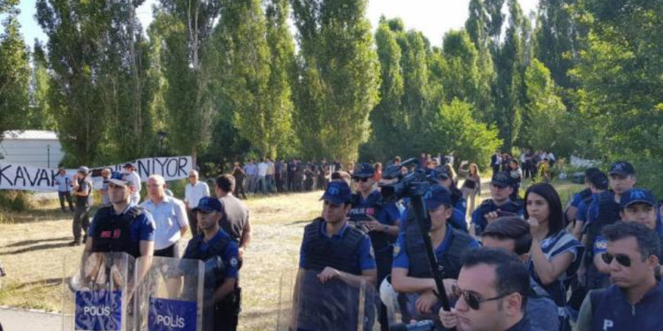 ODTÜ’lü öğrencileri, faşist polis ablukasına karşı direnişte!