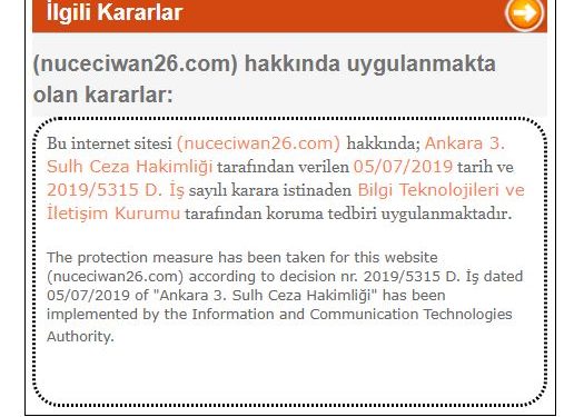 Faşist Türk devletinden Ajansımıza engel