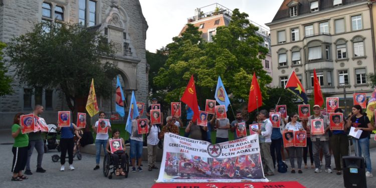 Pirsûs Şehitleri İsviçre’de anıldı