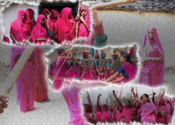 ÖZEL- Pembe sarileri ile özsavunma birlikleri oluşturan: Gulabi Gang