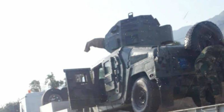 KDP’ye bağlı peşmergeler ağır silahlarla Şêladizê’ye sevk edildi