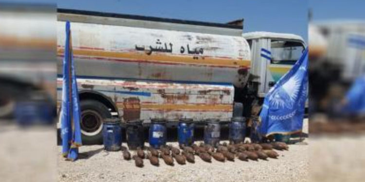 Serêkaniyê’de bomba yüklü tanker etkisiz hale getirildi