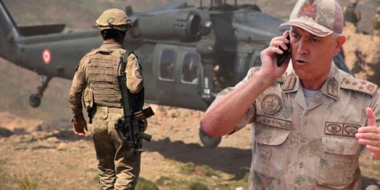 İşgalci Türk generalden itiraf: Alan hakimiyeti gerillada