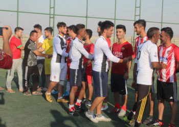 Şengal’de gençliğin futbol turnuvası coşkulu bir şekilde sona erdi