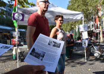 Bonn’da iki günlük çadır eylemi sona erdi