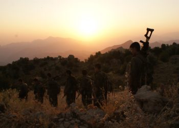 Gerilla alanlarından Sonbahar fotoğrafları