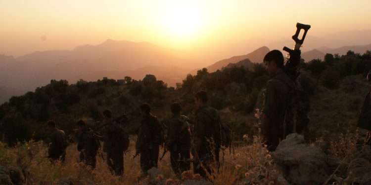 Gerilla alanlarından Sonbahar fotoğrafları