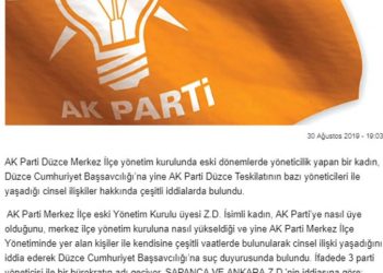 FLAŞ – Akp’de tecavüz skandalı!