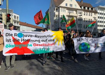 Fridays for Future ve Kürt gençlerinden Rojava için ortak eylem