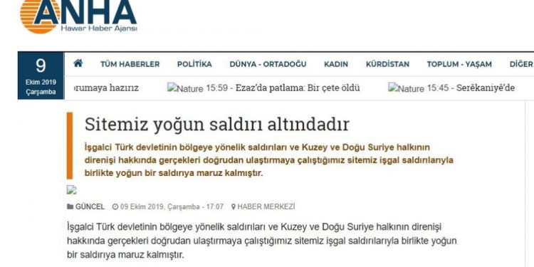 ANHA’ya yoğun siber saldırı