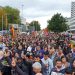 Hannover’de Rojava protestosu