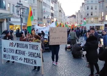 Almanya Bonn’da 3 gündür kesintisiz eylem