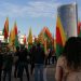 Bonn BM temsilciliğinde Rojava protestosu