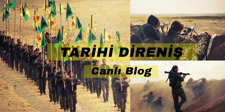 Cenga Rojava Direnişi’nin 24 saatlik bilançosu: 20 araç imha edildi, en az 60 çete öldürüldü