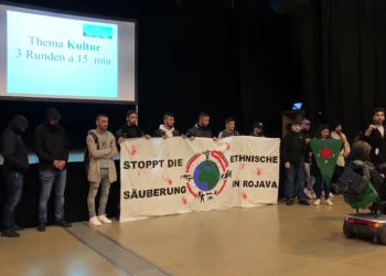 TCŞ Hannover’den belediye başkanlığı seçimi görüşmelerinde eylem