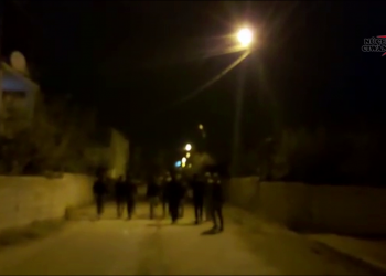 İntikam Birimleri “PKK Halktır Halk Burada” sloganları ile yürüdü